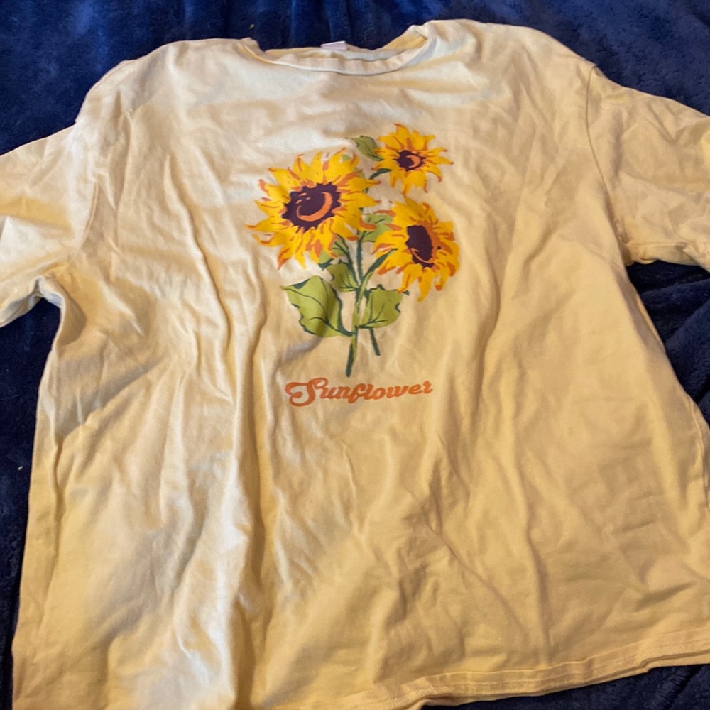 shein sunflower shirt
